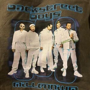 Backstreet Boys Millenium Graphic Tee Size S/M